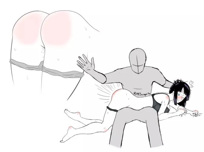 Robin getting spanked but shes happy actually in it by Critical-Alfalfa8305