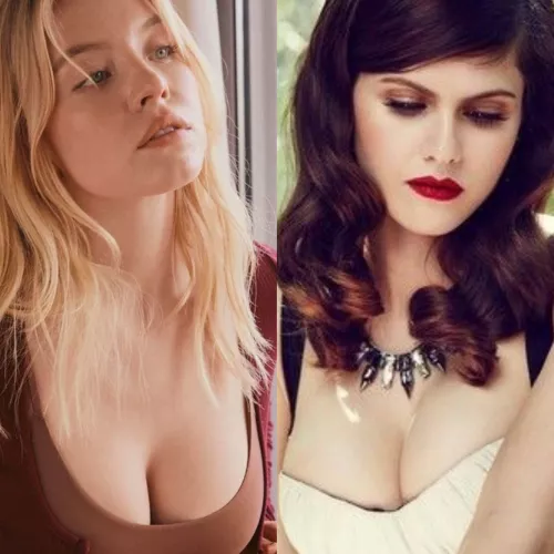 Sydney Sweeney vs Alexandra Daddario by wise_memer