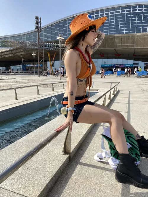 Ace from one piece by nelael by nelael