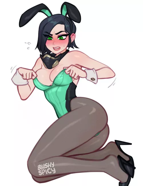 Bunny Viper [Valorant] (BlushySpicy) by unexpectedmss