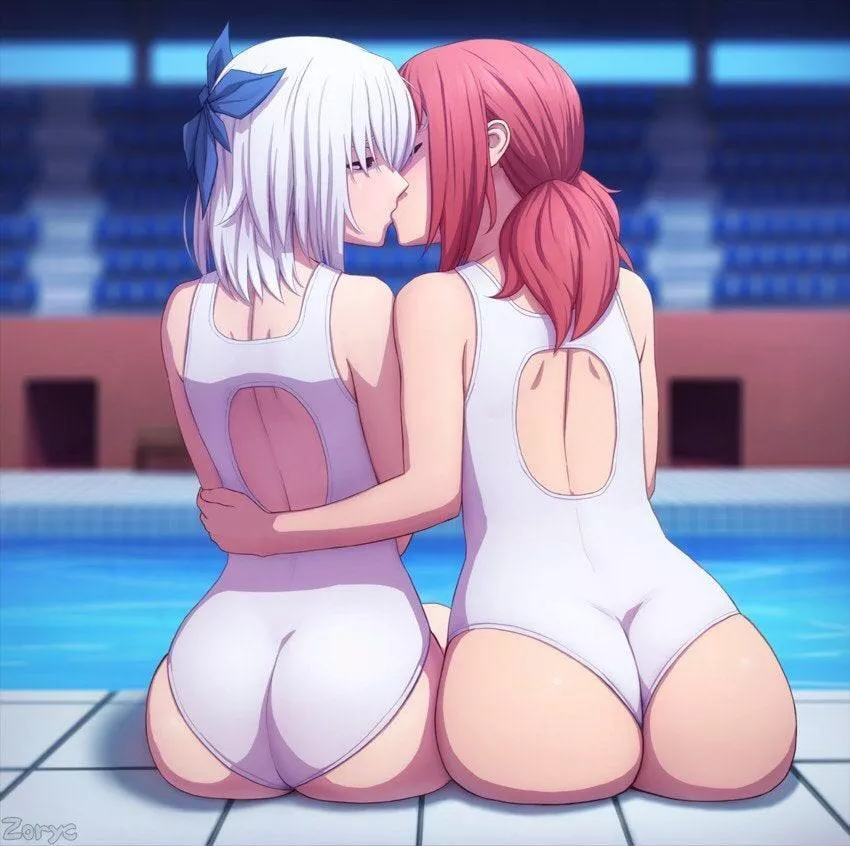 Experimenting at the pool (zoryc) posted by FapOrFuck