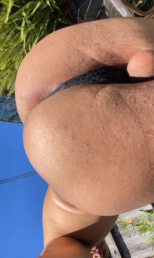 How’s this gay thong look on me ? 🫣 cause it sure feels good. (24) by BluntedAbe