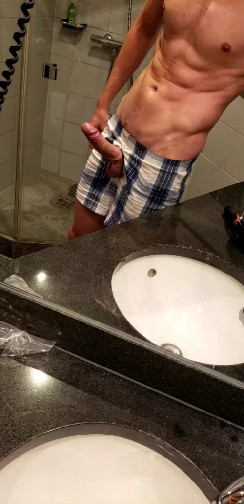 I'm always horny while I'm wearing my boxers who else is having constant boner in their boxers 😈?! by Working-Group-9152