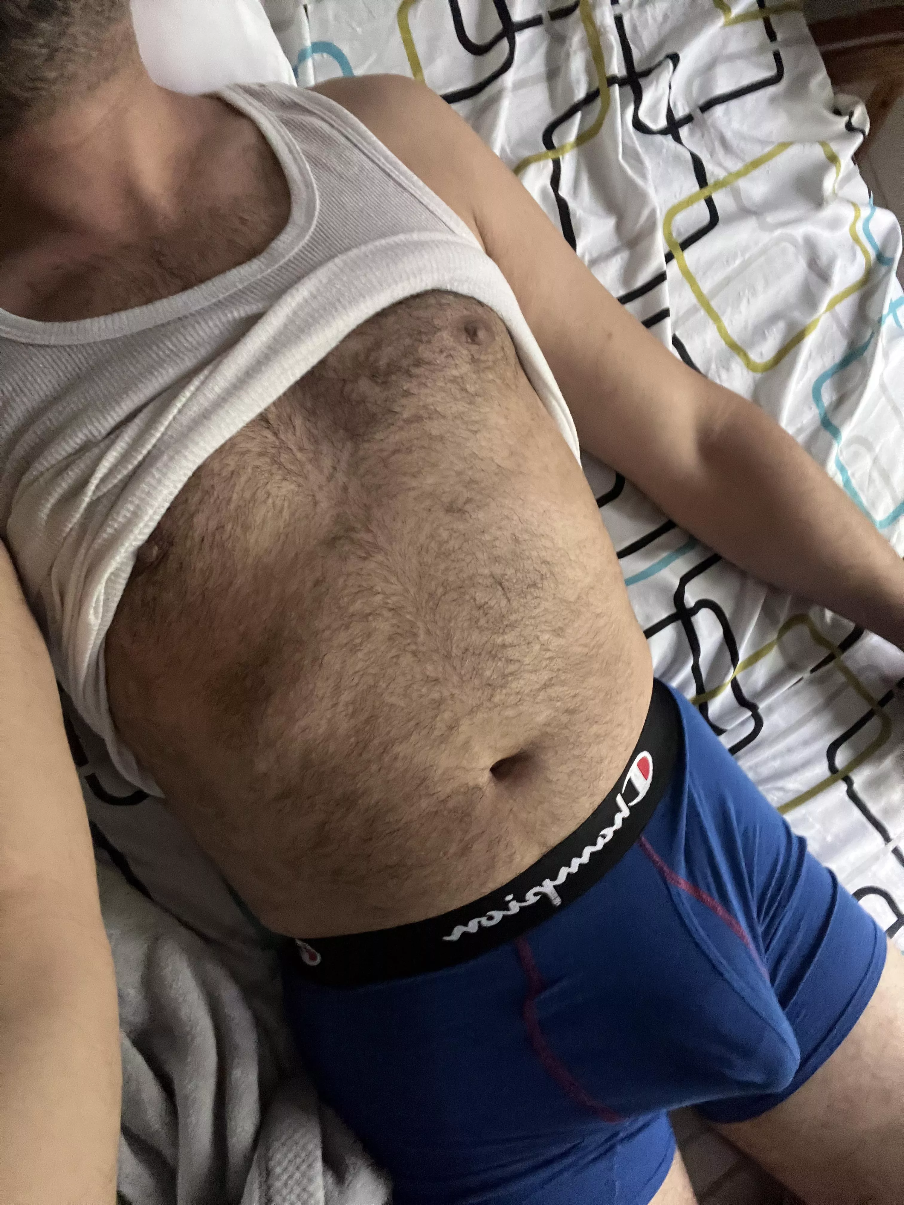 Lay on my chest hair posted by Cocks_lover