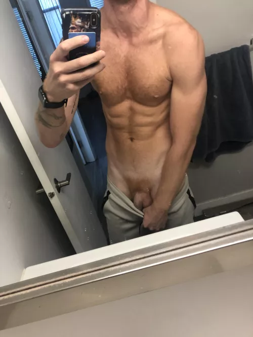 Little bit of abs, little bit of dick by TheNudeBroker