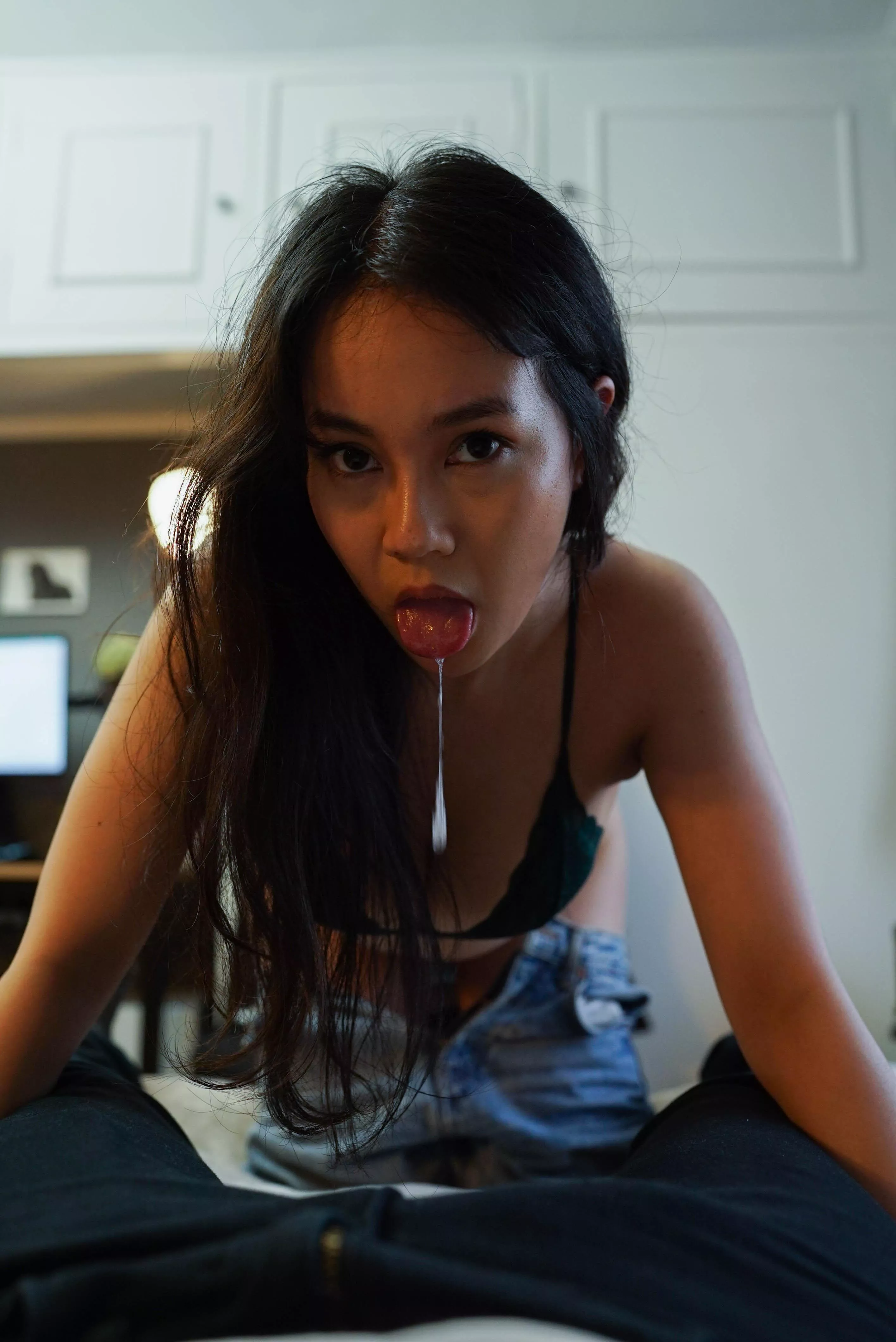 My mouth is ready for your cock x posted by YourAsianBrat