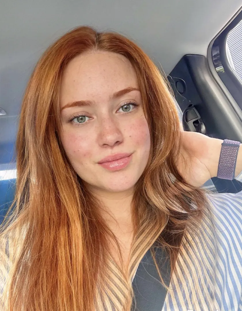 No makeup to show my freckles by Puzzled_MJ
