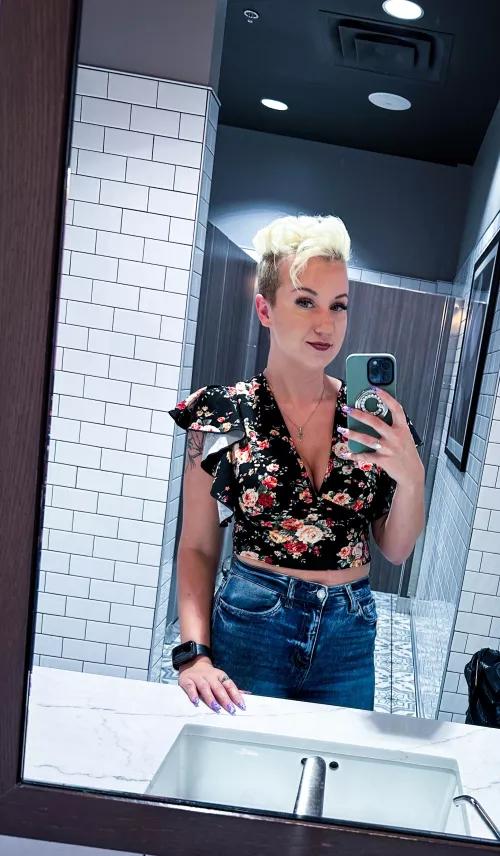 Want me to unbutton it? by OkHena