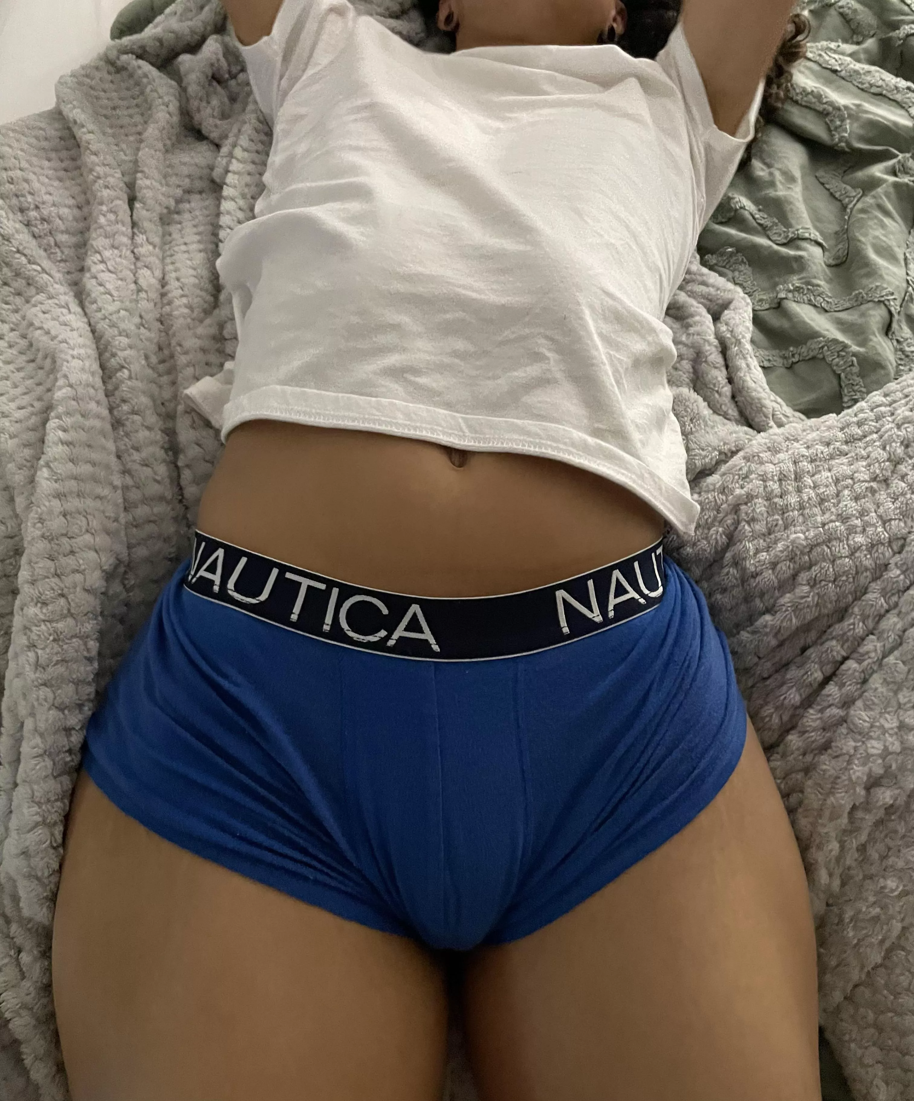 Wifey in boxers 🥹😍 posted by coochiecatalyst3