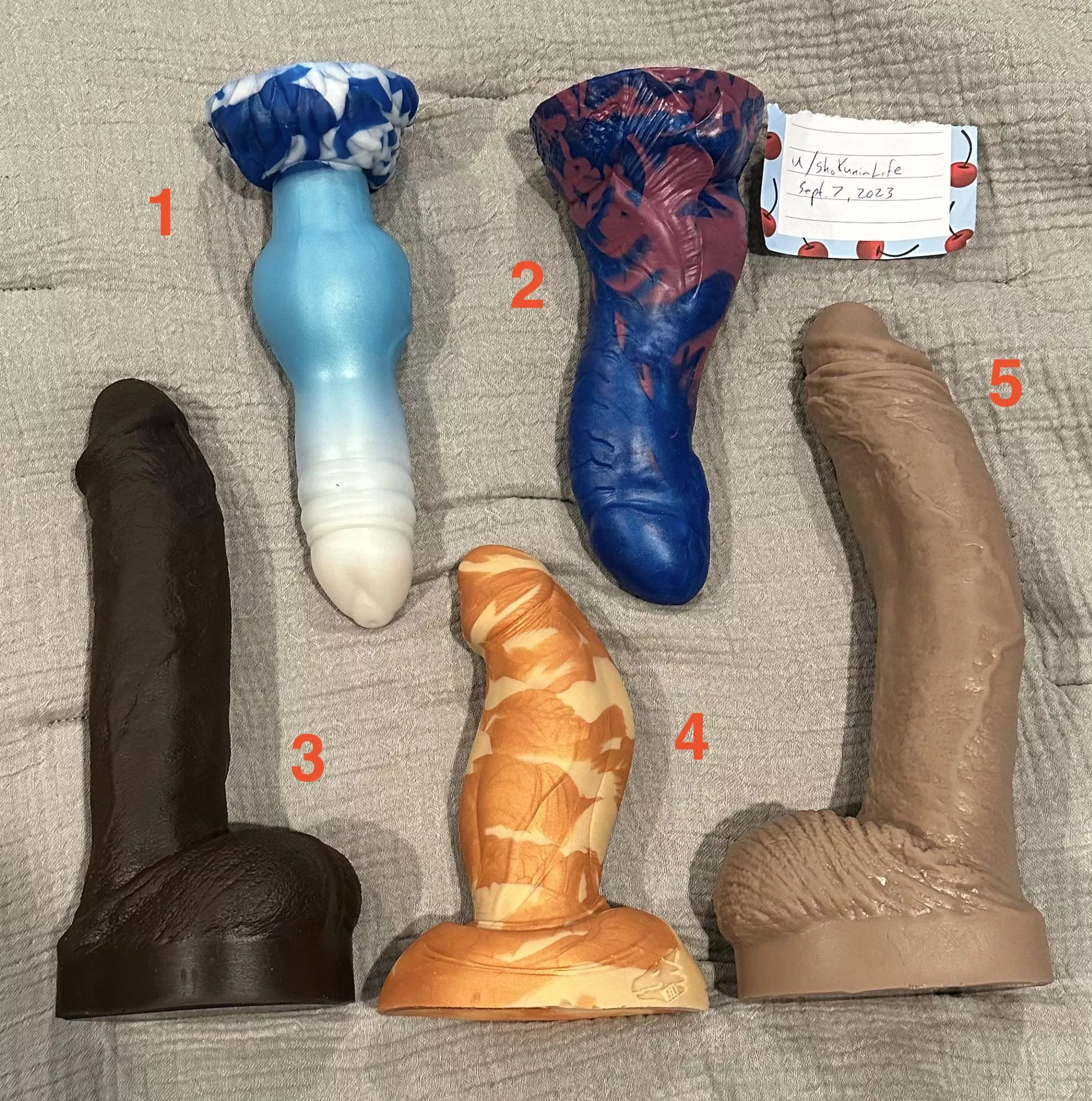 WTS Bad Dragon, Hankey, & Square Peg toys - Austin, Blaze, Delmar, Ray Diesel, Rent Man - Moving soonish posted by ShokuninLife