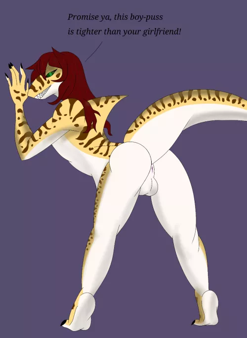 Bent over and ready! (Made by me) by Infernox143