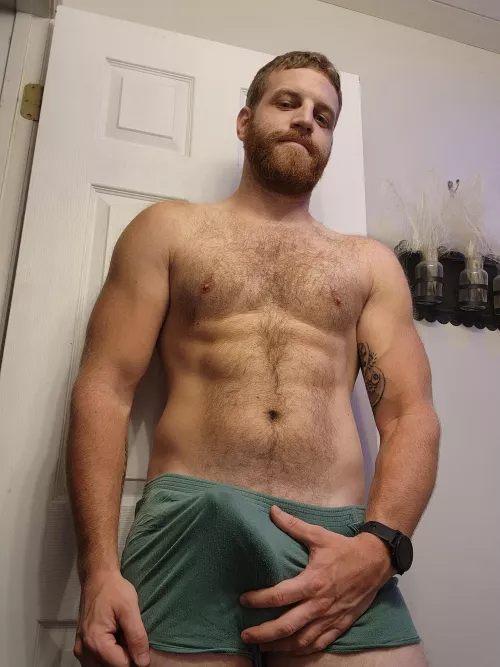 Decided to wear my old Marine Corps running shorts today by AK4041