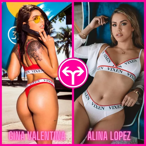 Gina Valentina or Alina Lopez? by fruitshooter66