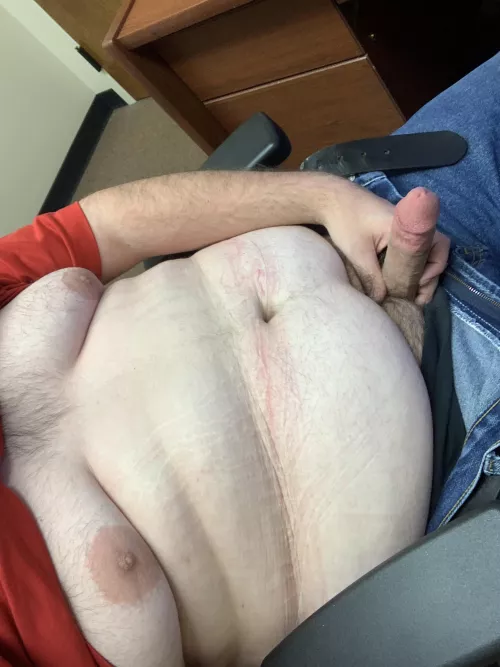 Horny at work, wish you were under my desk by BigEstablishment95