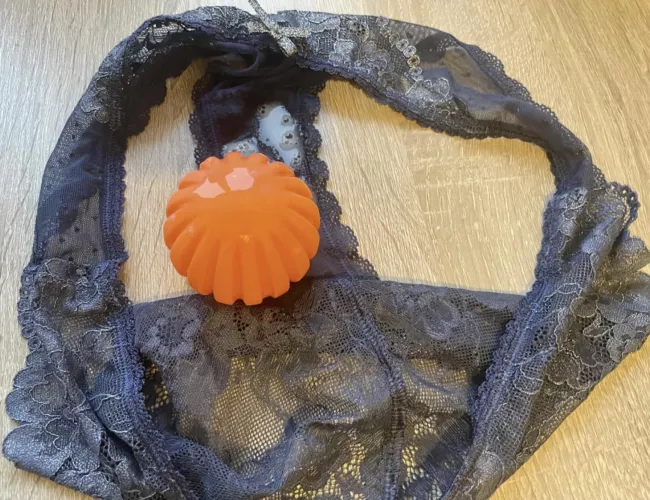 Love the feeling of a ball inside me all day by MadammeDeepAss