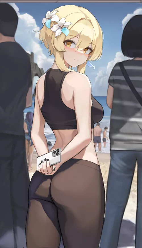 Lumine [Genshin Impact] by CheetahSperm18