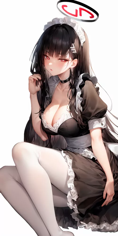 Maid Rio [Blue Archive] by CheetahSperm18