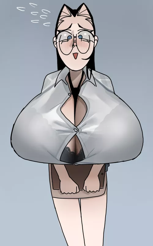 Shy Office Worker(@chair_san) by chair_san