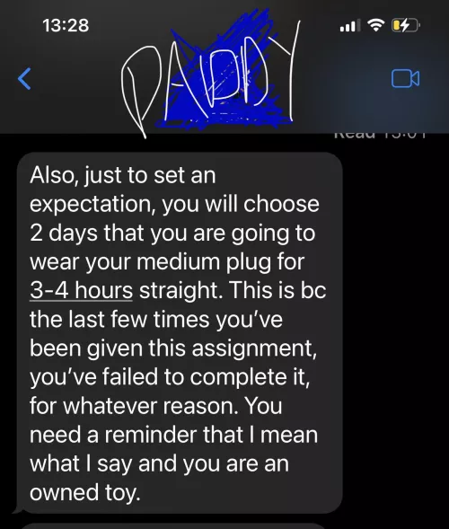 The results are in the caption. I need to remember that I’m owned [F] and don’t have choices. He’s being kind. He should have whipped me. by gothbbydoll