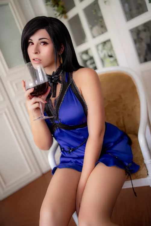 Tifa Lockhart from FFVIIRemake by Yuna Kairi by Intrepid-Upstairs-69