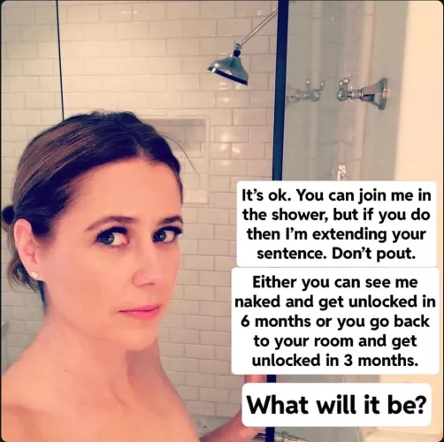 Your mistress knew how to push your buttons. You’ve been begging to see her naked for months. by Kittyward74