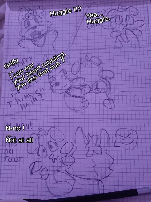 A old comic on my Work sketchbook by CheapGriffy