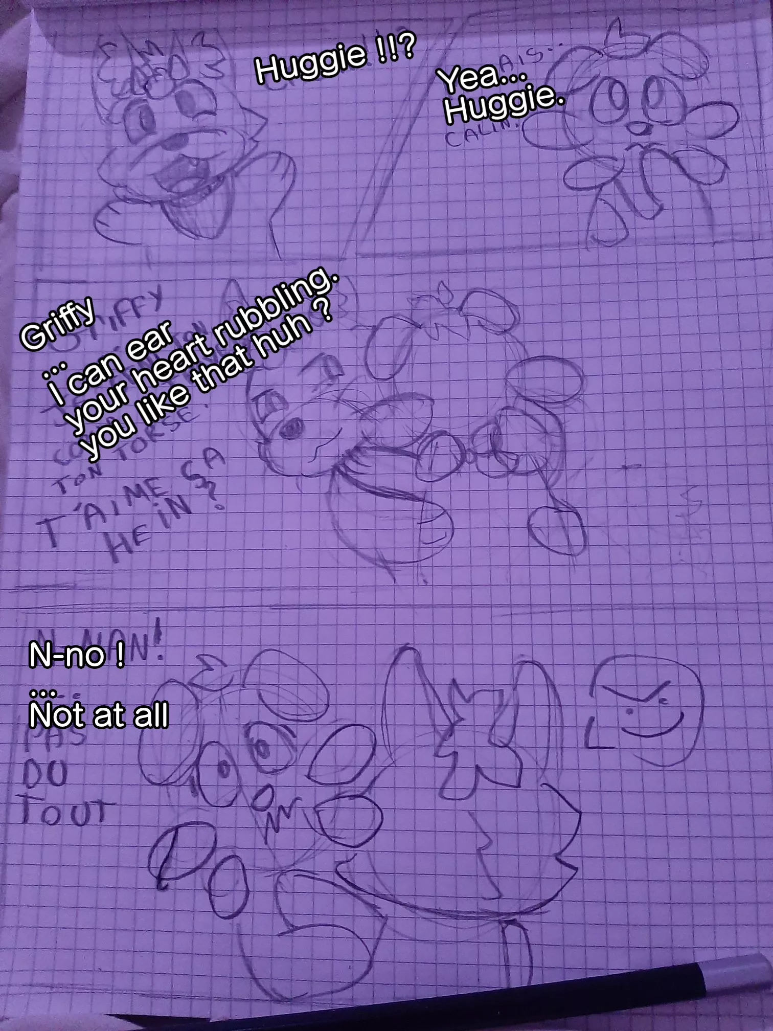 A old comic on my Work sketchbook posted by CheapGriffy