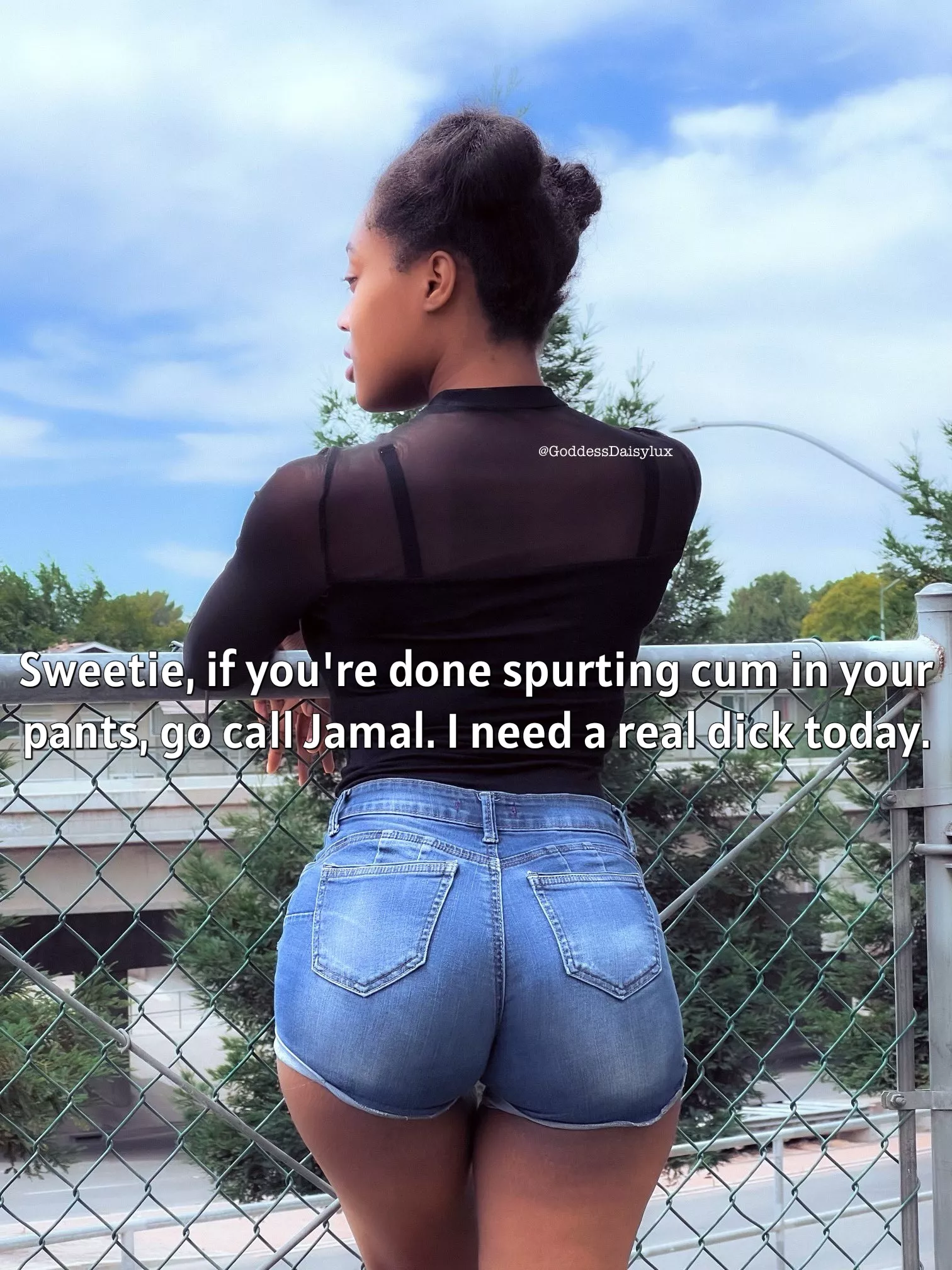 Accept that you're not enough for her. posted by SampleFluid