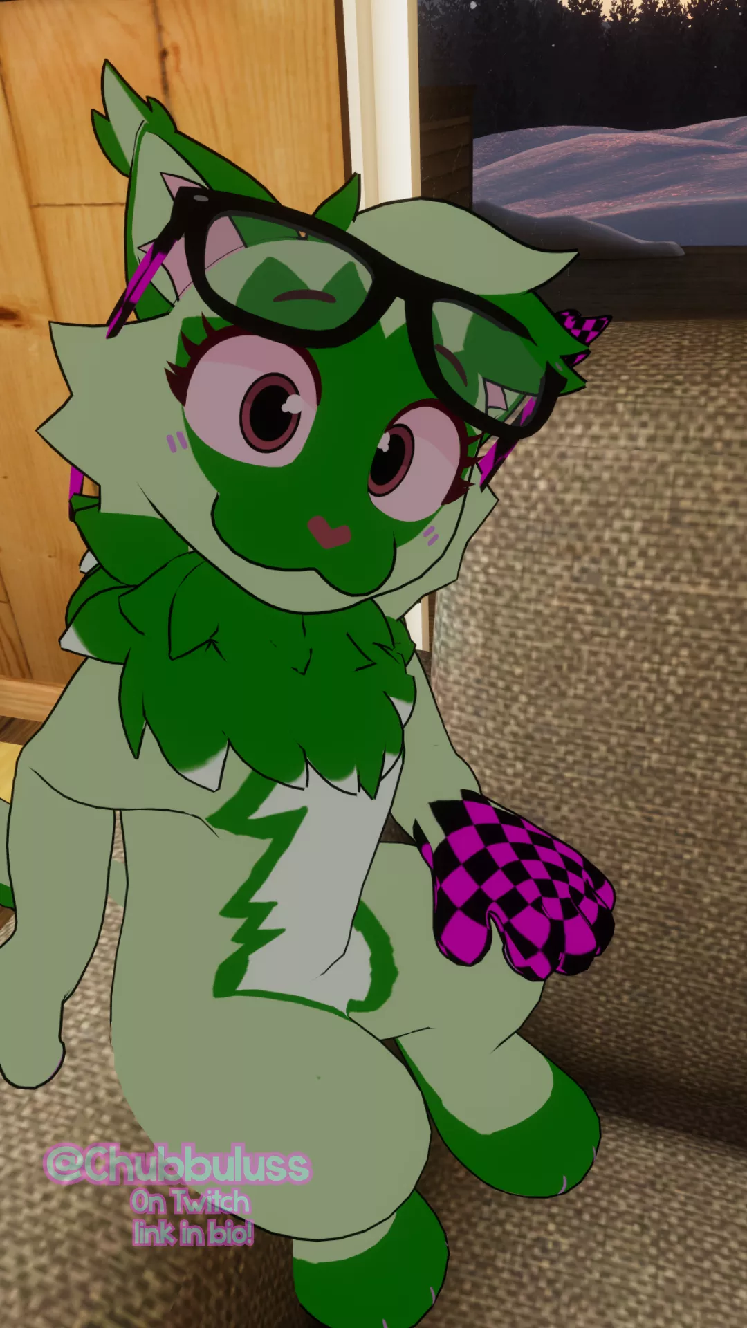 Come tell da Kitty how your day has been! She's here to listen! posted by Chubbulus