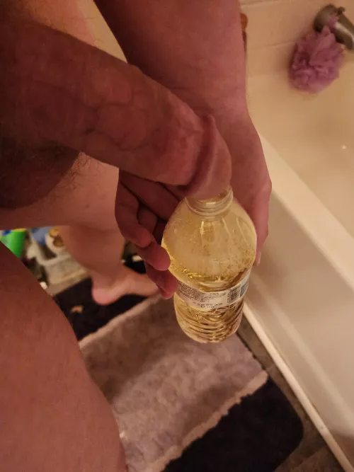 Drank my own piss out of a water bottle by go0d-b0y