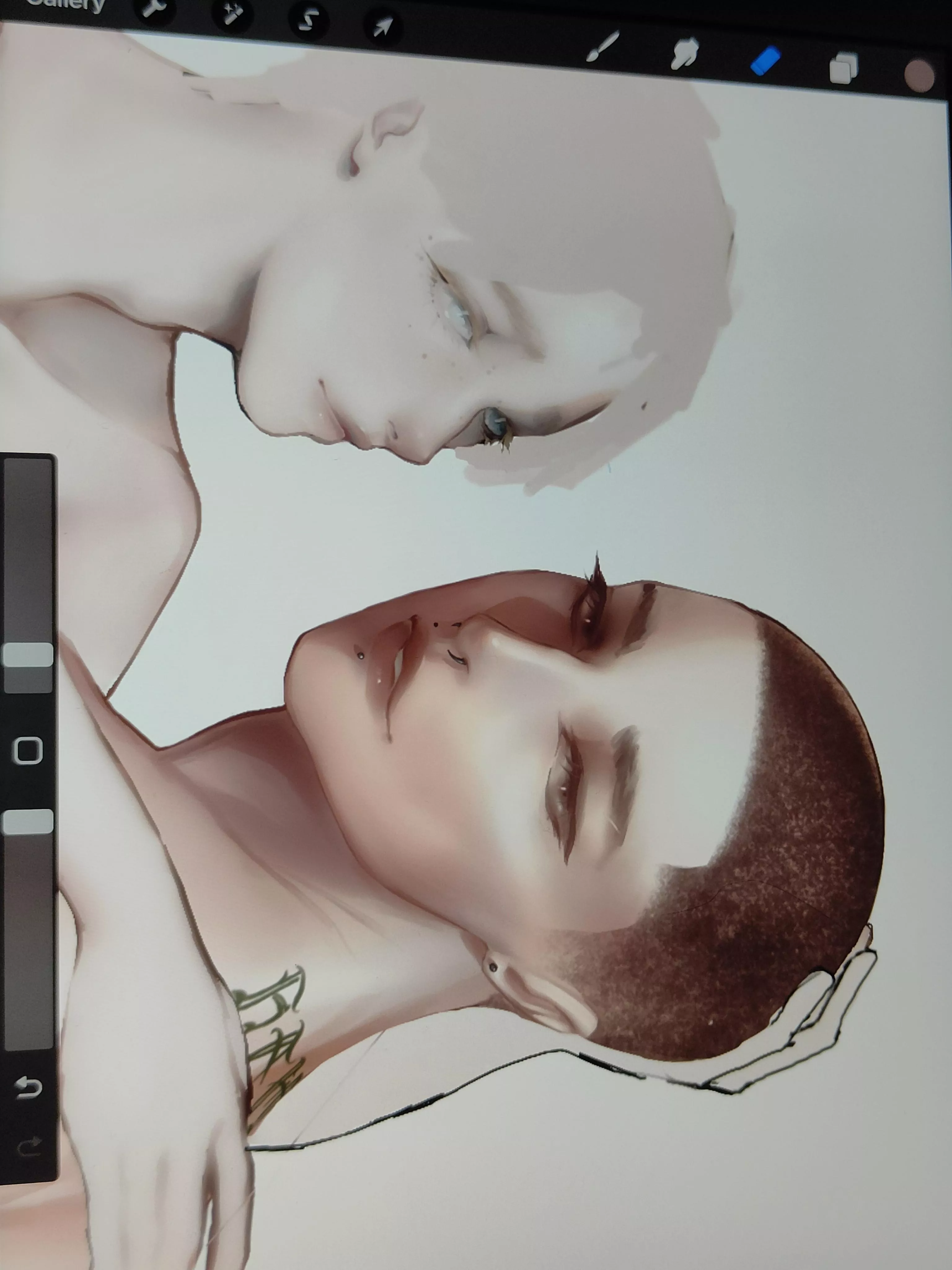 Drawing WIP. Thoughts? posted by photogroholic