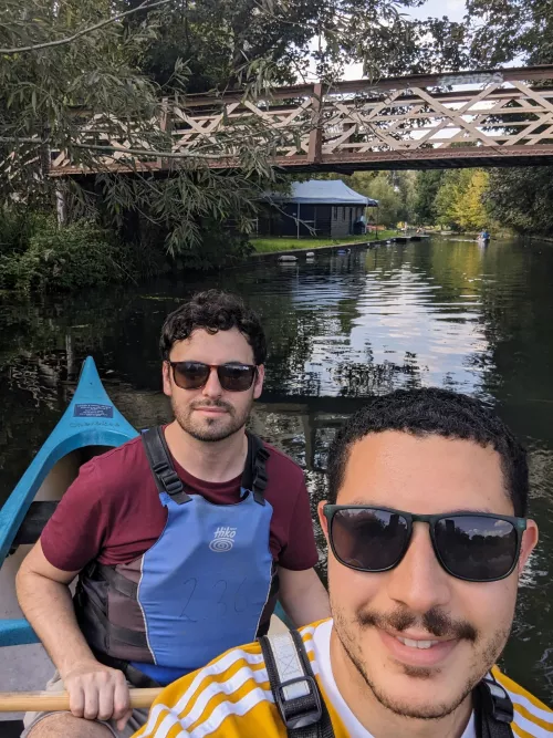 Guess who did most of the paddling? by isarobots