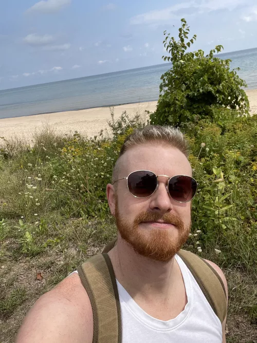 Hiking By The Lake by InquiringMndsWnt2No