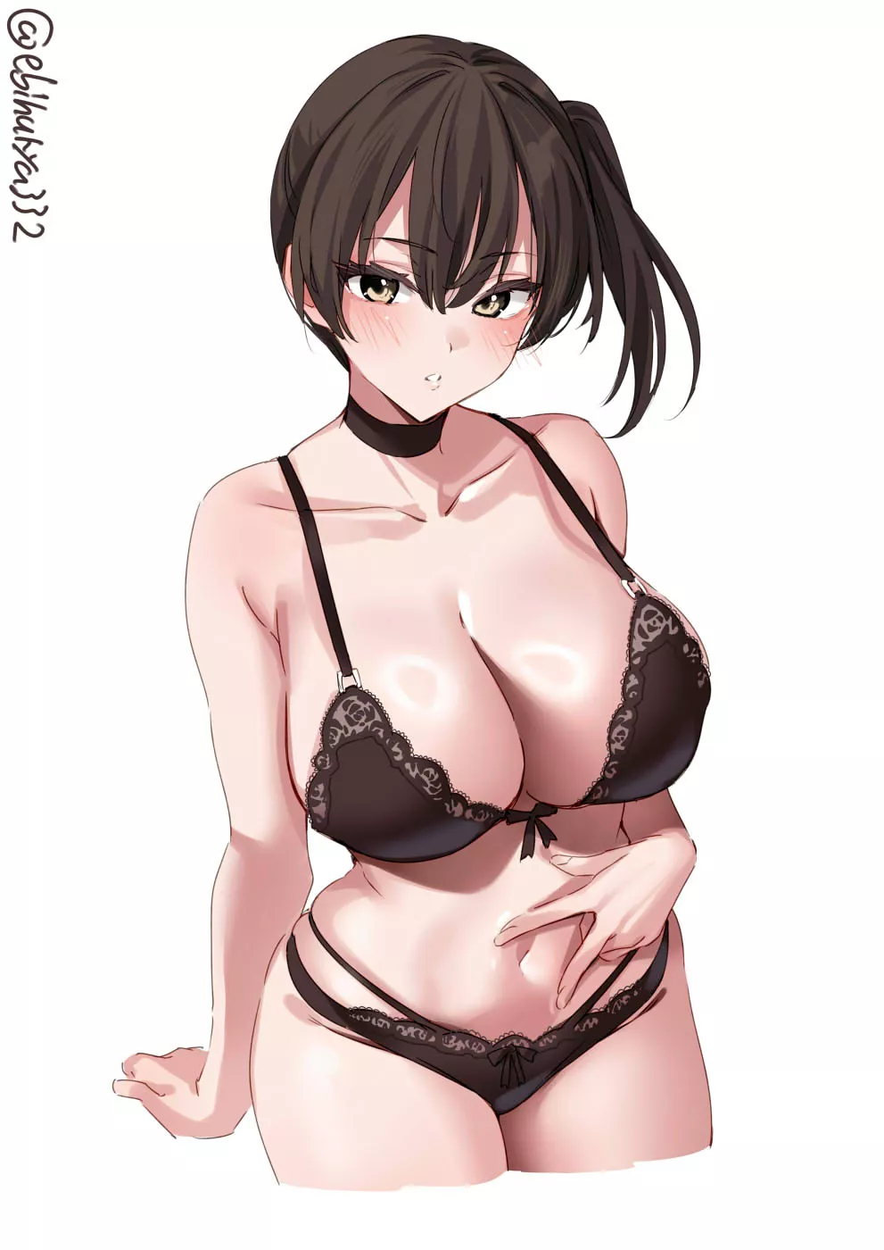 Lingerie Kaga (Ebifurya) [KanColle] posted by llamanatee