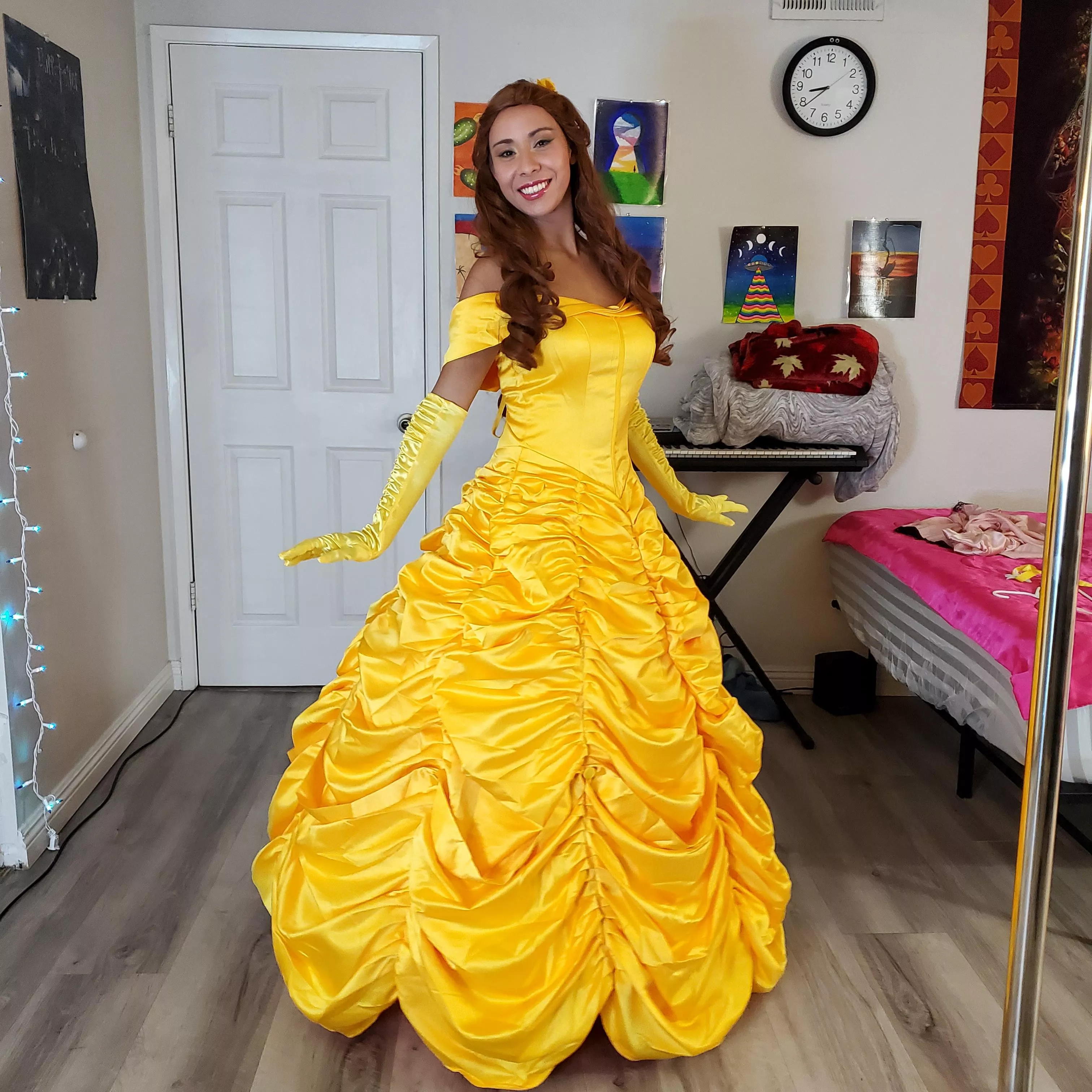 Princess Belle - First cosplay post! posted by YummyHoneyyy