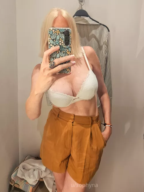 Too busty to put on anything else by Sophyna