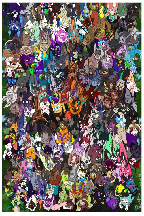 YCH Bat Colony 2023 by KatiBeast