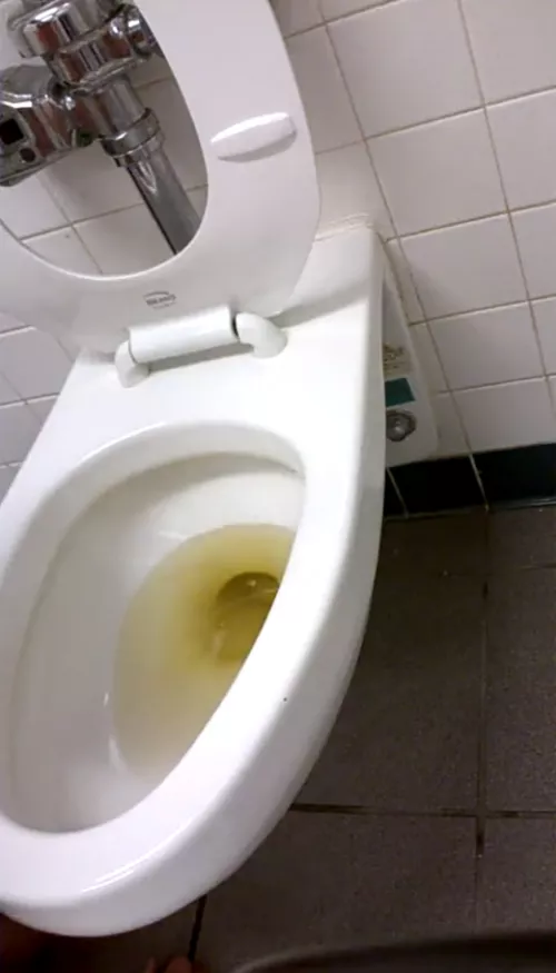 You enter the bathroom after your dad... by SpaceFlow36