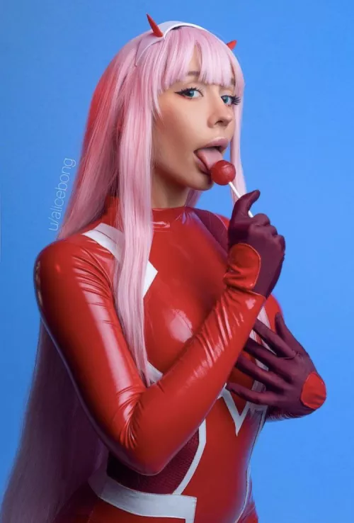 Zero Two from Darling in the franxx by Alice Bong by alicebong