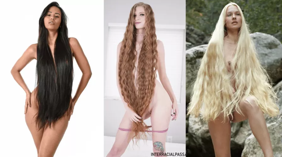 Battle of Hairs! [Andreina Deluxe] Vs. [Erin Everheart] Vs. [Desiree] by mrlesnarf5