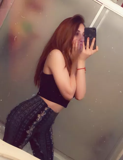 Crop top and forbidden pants lol by CuteCuteShoes