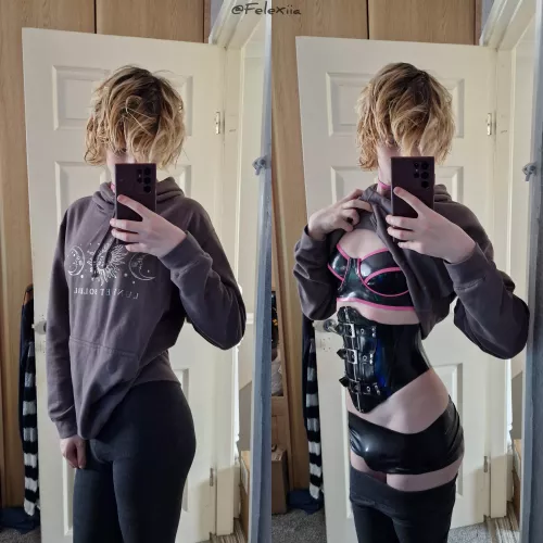 Even my underwear is latex by Felexiia