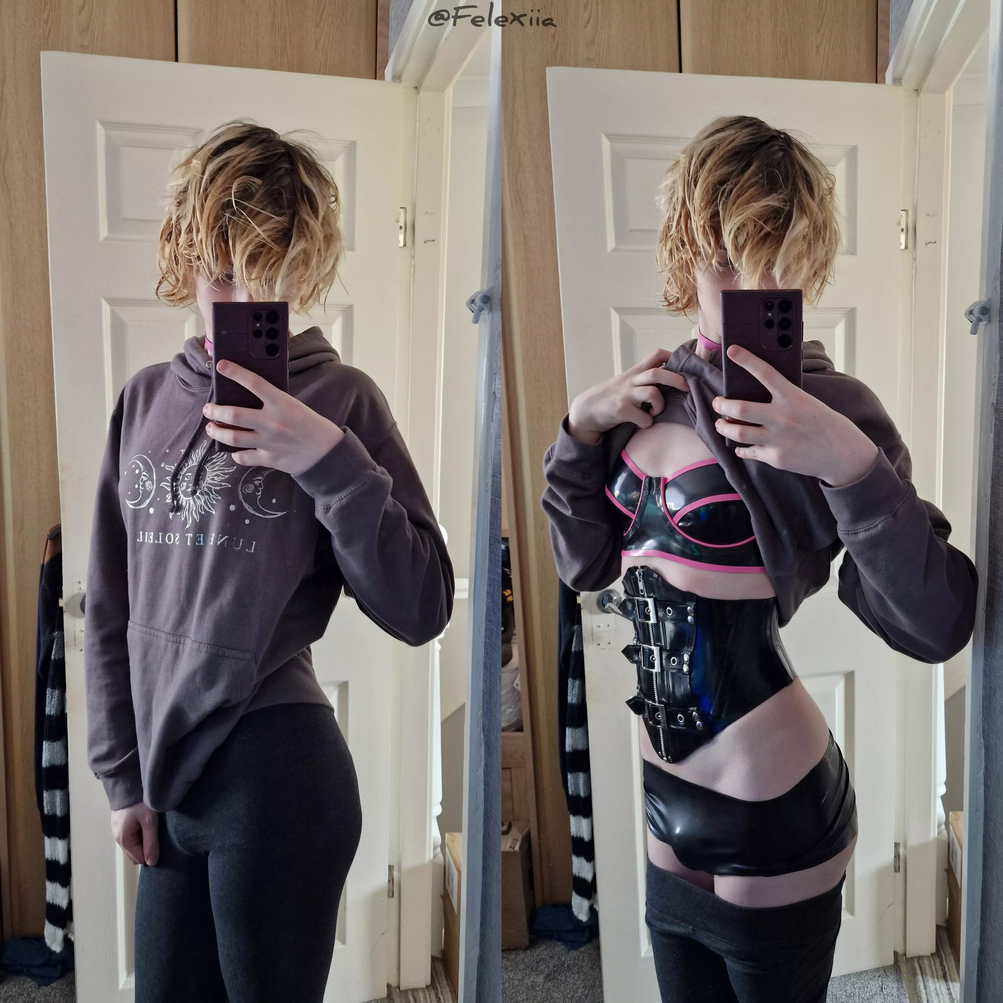 Even my underwear is latex posted by Felexiia