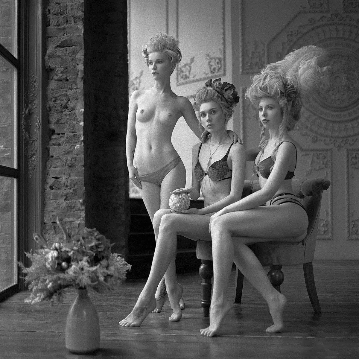 French trio posted by woodyeverhard