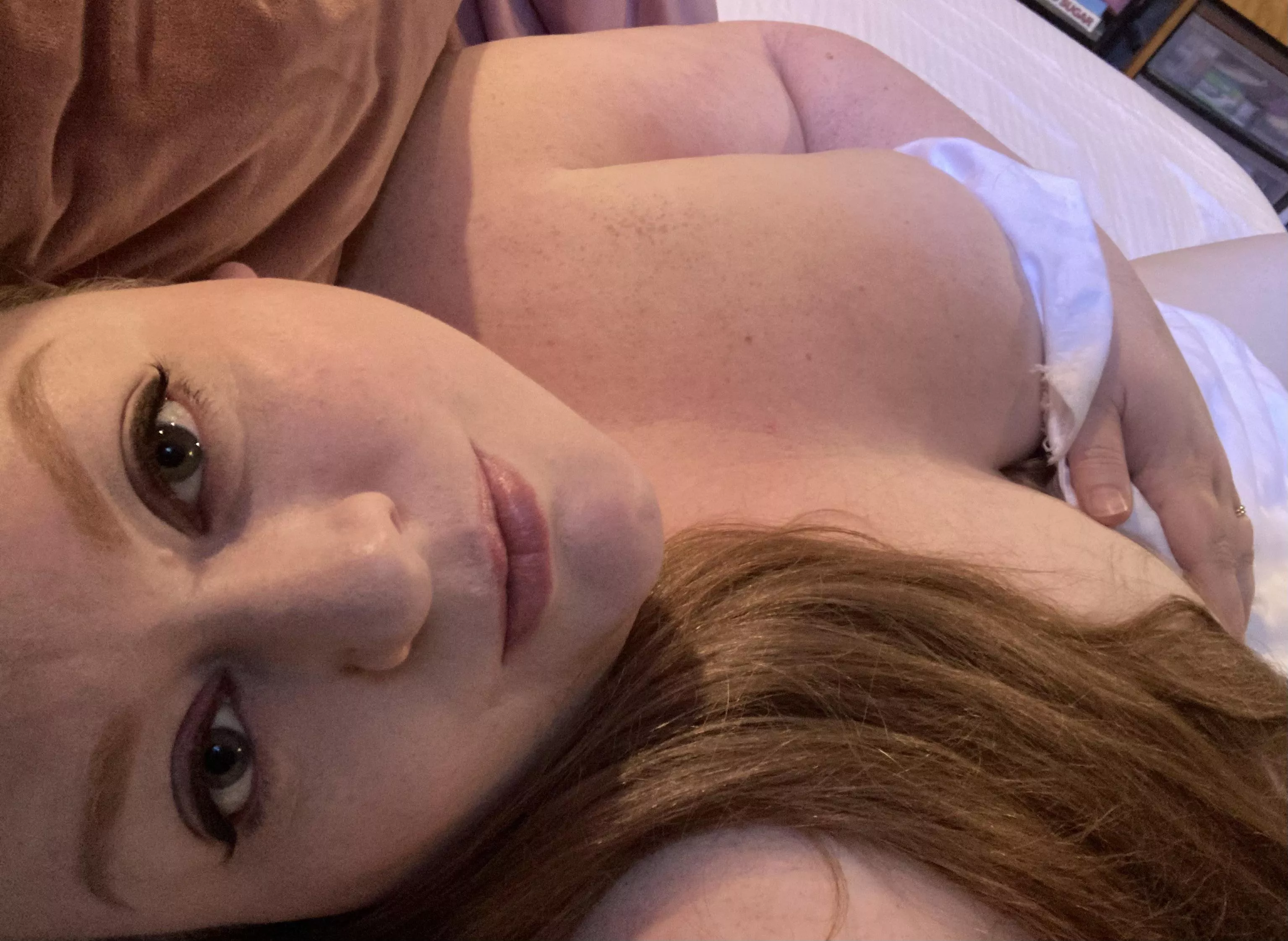 Good morning. I was up thinking about you all night. ☺️ posted by BeAGoodPetForMK