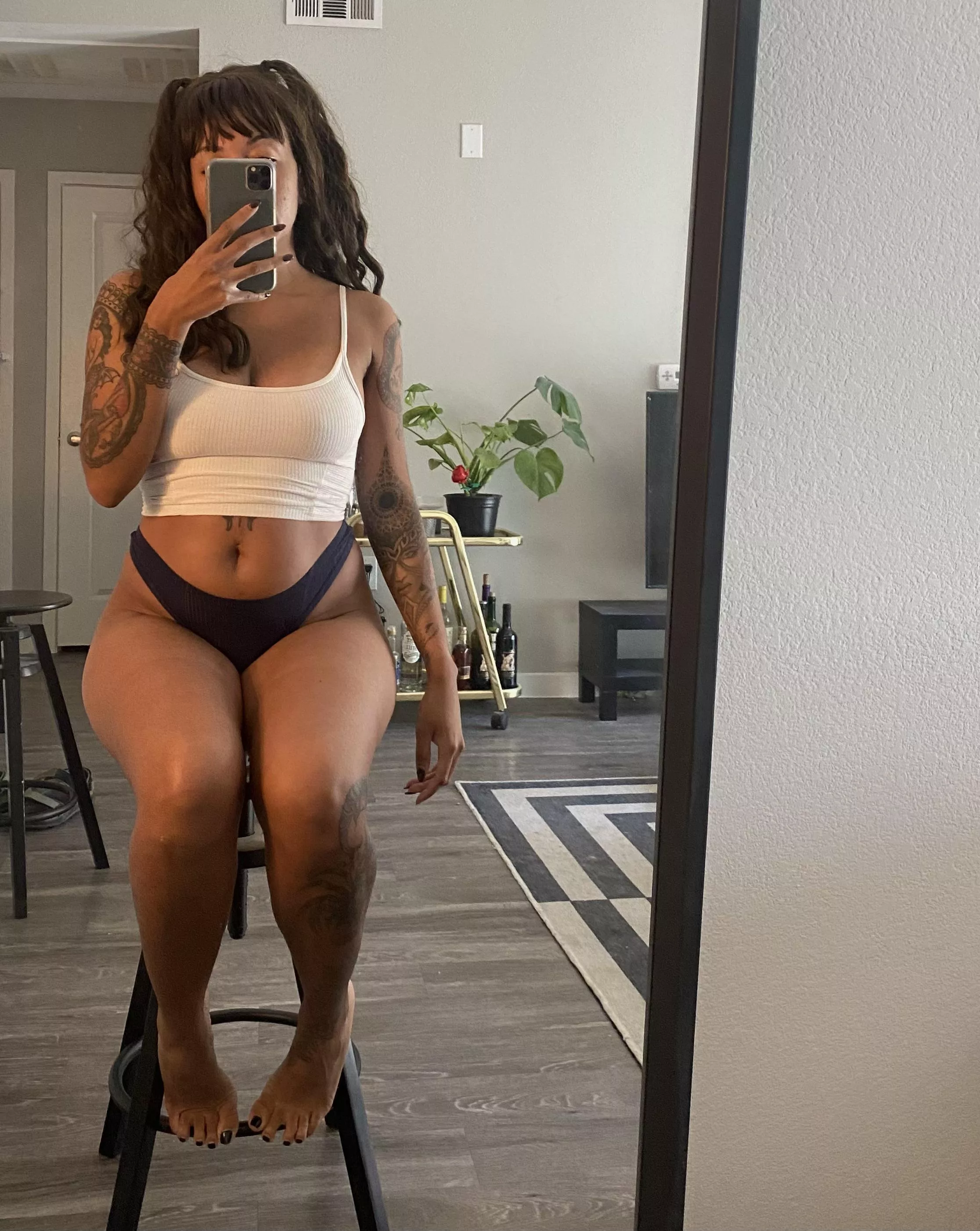 My crop top is a little tight, I’m sorry posted by TitznTatts