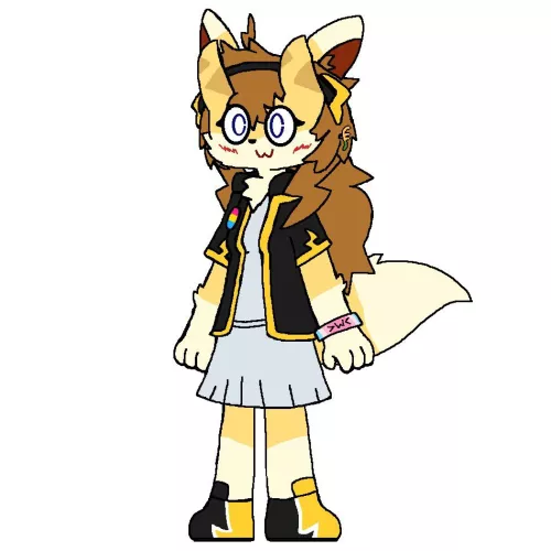 Rate my fursona! (0-10) by According-Key-133