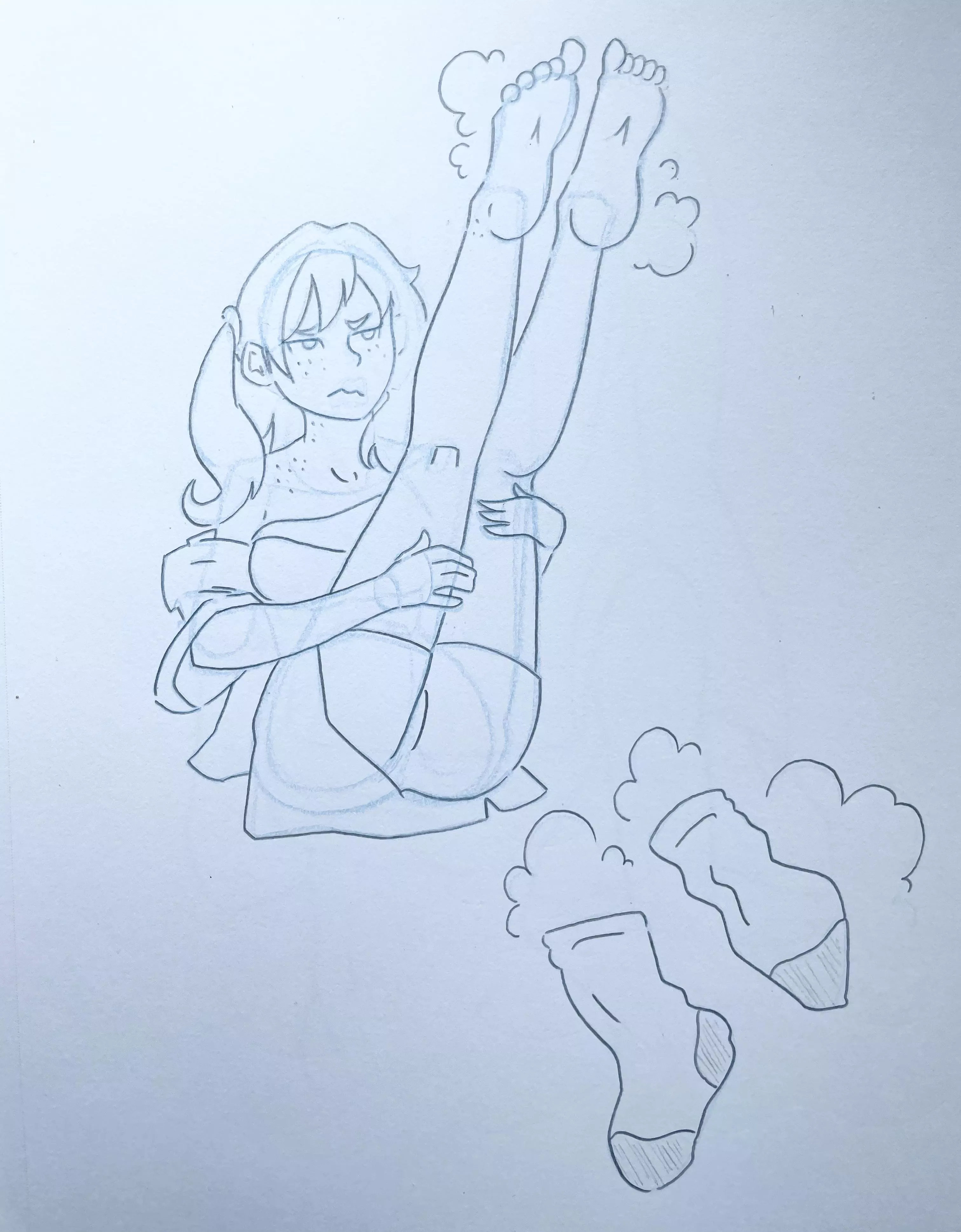 smelly socks (OC) [pinkkimochi] posted by pinkkimochi