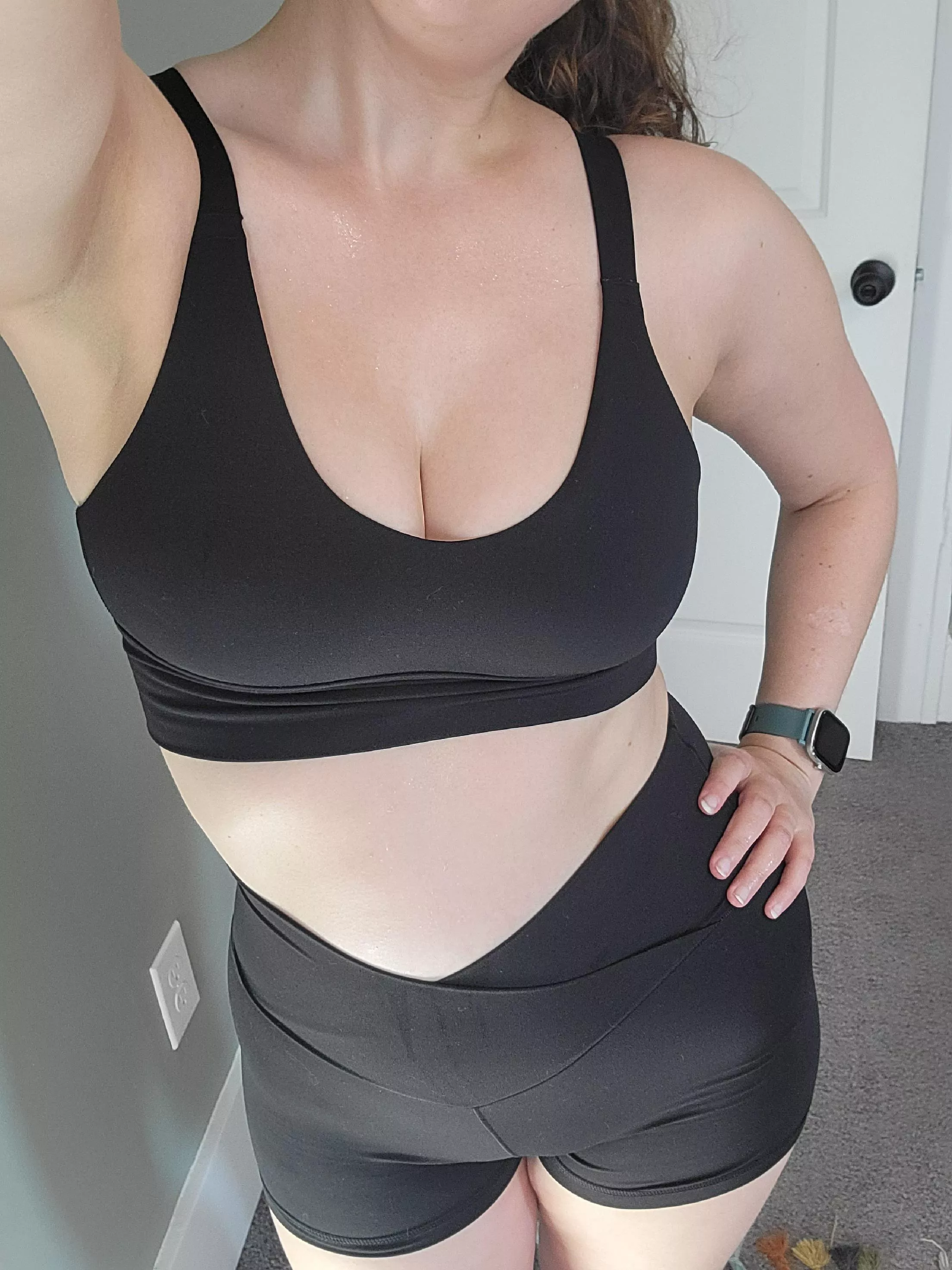 Sweaty workout done! [F] posted by MarieAtwood