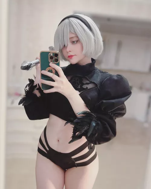 2b from Nier by pepper_cos by Pepper_cos